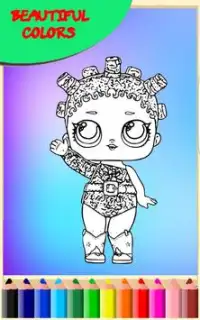 How to color lol surprise doll (coloring game) Screen Shot 3