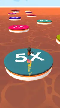 Bee shortcut run: Fun run race Screen Shot 3
