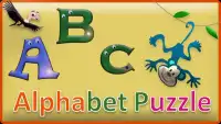 Alphabets Puzzles for kids & Toddlers Screen Shot 0