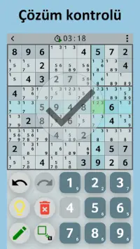 Sudoku - Çevrimdışı bulmacalar Screen Shot 4