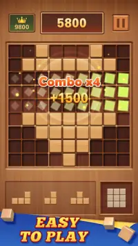 Wood Block 99 - Wooden Sudoku Puzzle Screen Shot 5