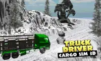 سائق شاحنة بضائع سيم 3D Screen Shot 8