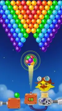 Balloon Bubble Super Chick Screen Shot 1