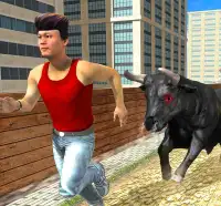 Angry Bull Simulator 2019: Bull Attack Games 3D Screen Shot 4