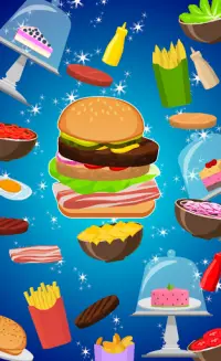 Juegos de cocina de hamburguesas Screen Shot 0