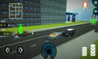 polícia patrol simulador carro Screen Shot 3