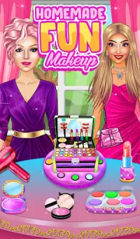Homemade makeup kit : makeup games for girls 2021 Screen Shot 11