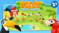 Birds : 子供のためのパズルとカラー Screen Shot 0