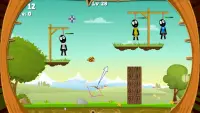 Stickman Shooting Game for Warriors Gibbets Screen Shot 1