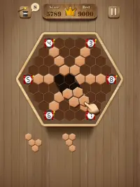 Wooden Hexagon Fit: Hexa Block Puzzle Screen Shot 5