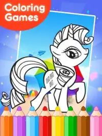 Coloring Book for Little Pony Screen Shot 0