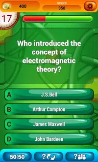 Physics Quiz Game Screen Shot 1