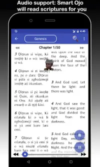 Yoruba & English Bible - With Full Offline Audio Screen Shot 4