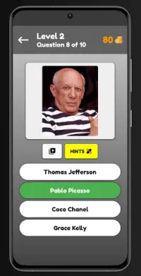 Guess Famous People - Quiz and Game Screen Shot 1