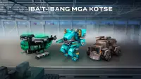 Blocky Cars robots, tank games Screen Shot 3