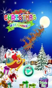 Gift maker christmas games Screen Shot 0