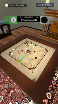 Carrom Simulator Screen Shot 2