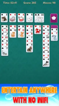 Solitaire Cat new solitaire games 2020 offline fun Screen Shot 4