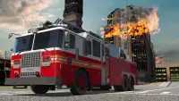 Pemadam kebakaran Truk Sim 16 Screen Shot 5