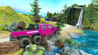 Offroad 6x6 Cargo Truck Driving Challenge 2019 Screen Shot 13