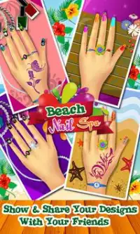 Beach Nail Spa - Girls Game Screen Shot 4