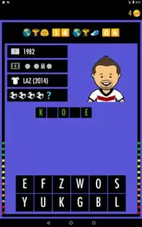 Soccer Faces - World Cup Emoji Quiz Screen Shot 4