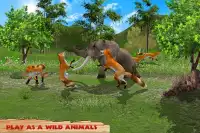 Умеренные животные Life Survival Sim Screen Shot 2