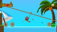 Rolling Balls - Tropical Beach Adventure Screen Shot 0