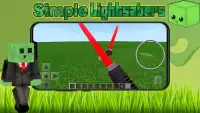 Mod Simple Lightsabers for MCPE Screen Shot 0