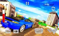 Police chase Dodge: City of Crime games 2018 Screen Shot 1