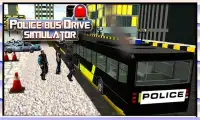 Polícia Bus Driving Simulator Screen Shot 1