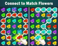 Flower Puzzle Game - Color Match Flower Games Free Screen Shot 0