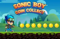 Sonic Boy Coin Collect Screen Shot 0