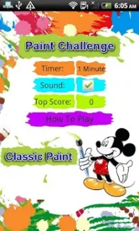 Paint Challenge Screen Shot 0
