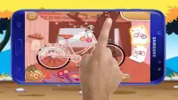 रंग बाइक राजकुमारी खेल - लड़कियों और लड़कों Screen Shot 3