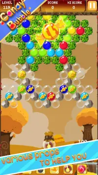 Şeker Bubble Shooter Screen Shot 2