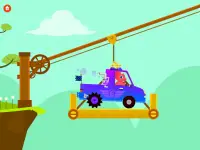 Coche de dinosaurio -Juegos de camiones para niños Screen Shot 13