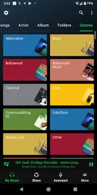 Music Player - Hash Player Screen Shot 2