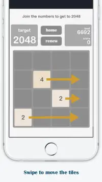 2048 - Mix Numbers Screen Shot 1