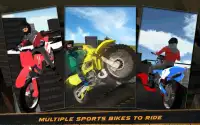 City Bike Roof Jump Stunt Sim Screen Shot 8