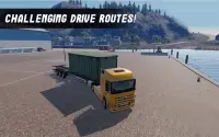 Ang Euro Cargo Truck Driver Simulator Screen Shot 0