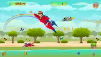 Game Flying Man Screen Shot 2