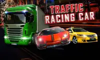 Traffic Racing Car Screen Shot 0