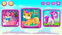 Kids puzzles for girls Screen Shot 1