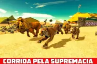 savana animal racing: jogos de animais selvagens Screen Shot 10