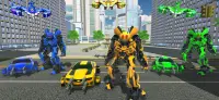 मधुमक्खी रोबोट परिवर्तन ततैया खेल Screen Shot 0