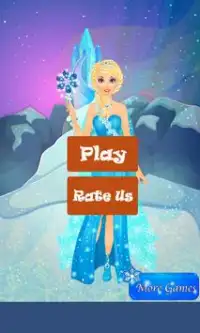 Ice Queen Princess Up Game For Girls Screen Shot 0