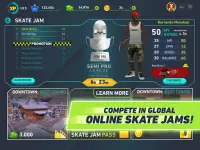 स्केट जाम - प्रो स्केटबोर्डिंग Screen Shot 0