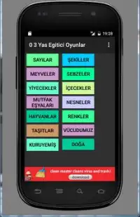 Çocuk oyunları Türkçe kelime Screen Shot 0