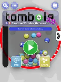 Tombola 3D - Random Number Generator Screen Shot 8
